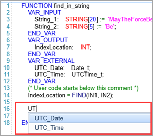Structured Text Functions