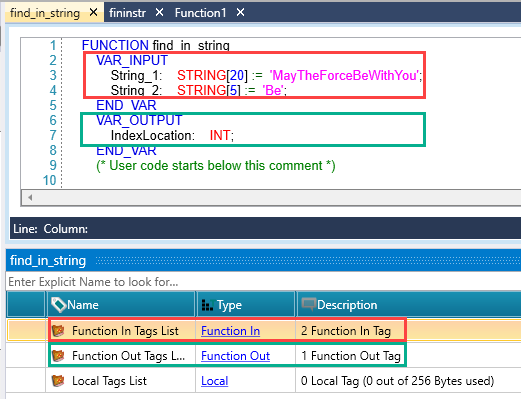 Structured Text Functions