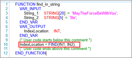 Structured Text Functions