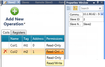 MODBus Slave def