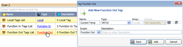 UDFB FunctionOut