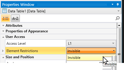 HE: Data Table Widget