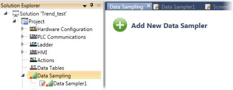 Add Data Sampler