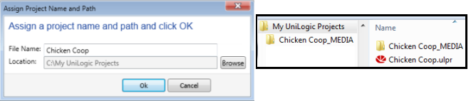 Assign Project Path