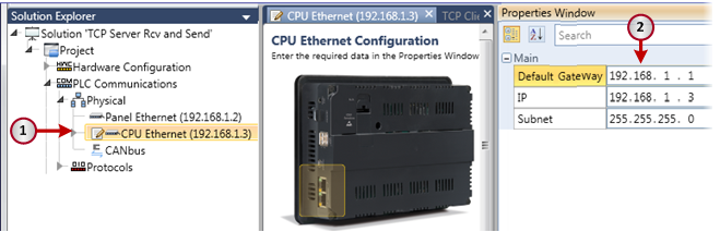 CPU IP Address