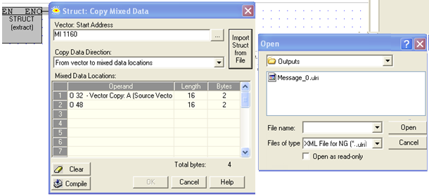 EXRC1 VisiStructoutput