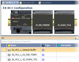 EXRC structs