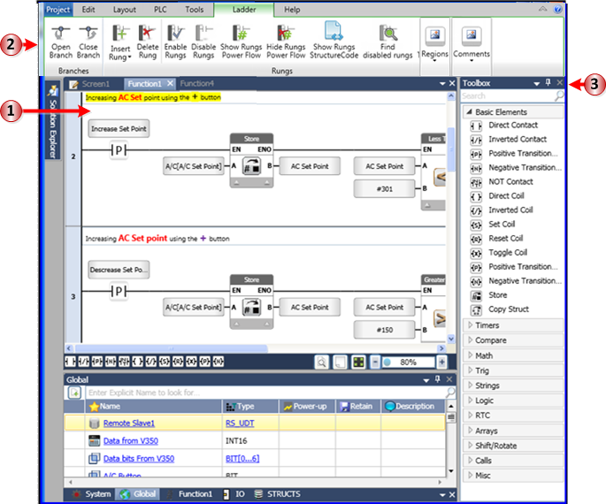 Ladder Editor basic