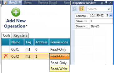MODBus Slave def