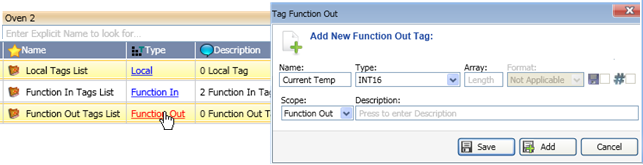 UDFB FunctionOut