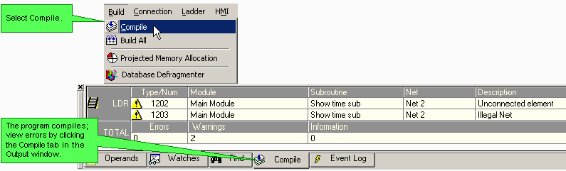 Compile