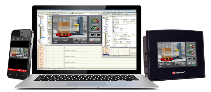 Bộ điều khiển PLC với HMI màu - Dòng Samba